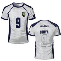 Vyriški Blue Lock Anime Nagi Futbolo Džersis Marškinėliai Moteriški Apvaliu Kaklu Sportiniai Viršutiniai Drabužiai Vaikų Laisvalaikio Trumpomis Rankovėmis Marškinėliai XXS