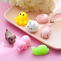 3/5/10/30/50 VNT. Mochi Squishies Kawaii Animaciniai Squishy Žaislai Vaikams Stresui Mažinti Kamuoliukas Spaudymui Vakarėlio Dovanėlės Žaislai Gimtadienio Dovanos