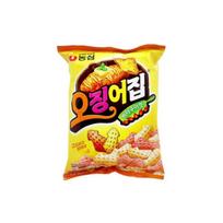 Nongshim sviestu keptų kalmarų užkandis (78g) (3 Parinktys) #5pcs yellow
