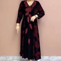Moteriška retro suknelė, liemenį pabrėžianti, didelio dydžio, kvėpuojanti, ilga suknelė, didelio dydžio suknelė 6XL
