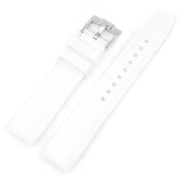 Omega Swatch Co prekės ženklo laikrodžio apyrankė Silikoninė Planetų Sistema Lenkta silikoninė Rolex Water Ghost laikrodžio apyrankė 18mm 19mm 20mm 21mm 22mm 18mm balta