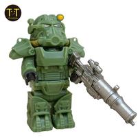 1 vnt. Karinių kareivių Mini Anime Veiksmo Fallout Figūrėlės Ginklai Robotas Mecha Konstruktoriaus Kaladėlės „Pasidaryk pats“ Žaislai VAIKAMS dovana