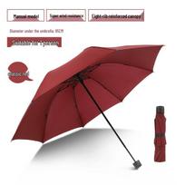 Tvirtas Didelis Skėtis nuo Saulės ir Lietaus - Sulankstomas Dviems, Puikiai tinka Vyrams ir Moterims Folding Business Umbrella Series