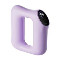 Multifunctional Full-Body Fascia Ring with 5 Modes Deep Tissue Massage Gun Handheld Fascial Ring Massage Ring for Home Gym Use violetinė