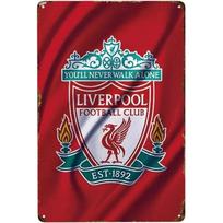 Liverpool-Senovinė skardinė plokštelė su kavinės-baro-naktinio klubo logotipu 20*30cm