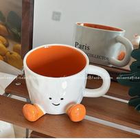 Prabangus keraminis kavos ir arbatos puodelis latte menui - Xiaohongshu favoritas 301-400 ml