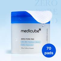 medicube Zero Pore Pads 2.0, Dual-Textured Facial Toner Pads for Exfoliation and Pore Care 1 Container