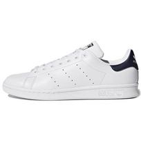 adidas Stan Smith Core White Unisex Sportbačiai Bėgimui-Balti Nauji-Tamsiai Mėlyni M20325 36