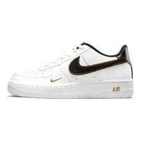 Nike Air Force 1 LV8 GS Balti Metaliniai Auksiniai Vaikiški Kedai Juodi DM3322-100 38 white