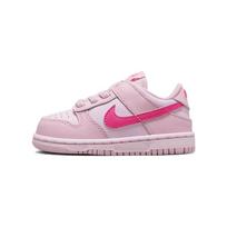Nike Dunk Low TD Triple Pink Kūdikio sportbačiai Vidutinio švelnumo rožiniai Hyper Pink Rožinės putos DH9761-600 23.5 white