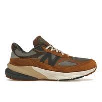 Carhartt WIP x New Balance 990v6 Pagaminti JAV Skulptūrų centras Unisex sportbačiai Rudi Darbiniai Sea-Salt M990CH6 37