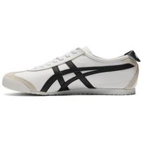 Onitsuka Tiger Mexico 66 Balti Juodi Suede Pirštai Unisex Sportbačiai 1183A201-126 37
