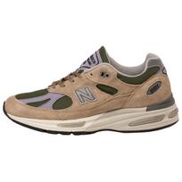 New Balance 991v2 Pagaminta Anglijoje Iš esmės neįprastas pakuotė - Cemento spalvos Unisex sportbačiai Rudo Douglas eglės ir levandų pilkos spalvos U991DL2 37.5