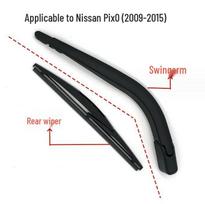Nissan Pixo 2009-2015 Galinio stiklo valytuvo svirtis ir šluotelė Rear Wiper Blade (without Arm)