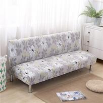 Tampri neslystanti spausdinta sofa-lova užvalkalas be porankių 150-190cm Sofa Bed