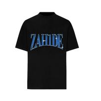 Madingas vokiečių dainininkės Zahide spaudinio marškinėlis trumpomis rankovėmis medvilninis oversized Merch marškinėlis Tik Tok Ins žvaigždės vyrams moterims Unisex juodi marškinėliai S