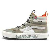 Napapijri X Vans Sk8 Aukštakulniai Laisvalaikio Batai Unisex Sportbačiai Rūko Pilkumo VN0A5HZZ8S8 35
