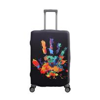 Prabangus odinis bagažo apsauginis dėklas - Storas lagamino užvalkalas kelionėms S (fits 18-21 inches)