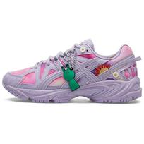 Asics Junna Maruyama X Gel-Kahana Tr Audinys Sintetinė Oda Retro Sportiniai Amortizuojantys Patvarūs Žemi Kasdienio Gyvenimo Laisvalaikio Batai 1203A263-700 38 gray