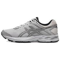 Asics Gel-Flux 4 Patogūs Madingi Audiniai Sintetinė Oda Žemi Laisvalaikio Bėgimo Bateliai Vyriški Sneaker Pilki Sidabriniai 1011B934-021 39