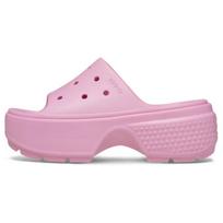 Crocs kvėpuojantys platforminiai šlepetės moteriški avalynė rožiniai 209346-6WY 38-39 white