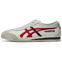 Onitsuka Tiger Mexico 66 Nm Patogūs Minkšti Neslystantys Atsparūs Dilimui Žemi Laisvalaikio Batai Unisex sportbačiai Balti Raudoni 1183C320-101 37