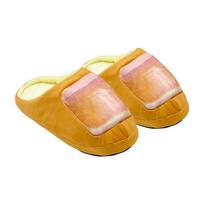 Juokingi Didžiojo Pėdos ir Kaku Simuliacijos Kojinės Šlepetės Vyrams ir Moterims 28cm Sole (39-42 EU) black