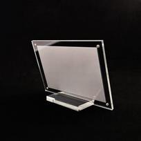 Nuotraukų rėmelis Akrilinis stendas Netoksiškas Sertifikatai Įgaliojimo kortelės 9*12.7cm)
