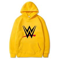 2025 New WWE US Hot Selling Loose Logo Printed Men's and Women's Loose Hoodies Casual Hoodies S