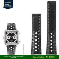 22 mm karvės odos laikrodžio dirželis TAG Heuer MONACO CARRERA pakeičiamas laikrodžio apyrankė CAW211M 211P CAW211R 211T vyriška natūralios odos apyrankė 22mm width