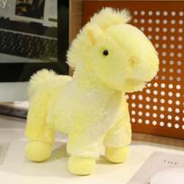 Miela vaivorykštės ponio lėlė, pliušinis žaislas, ponio lėlė, vaikų kompanija, raminanti skudurinė lėlė, gimtadienio dovana 22cm