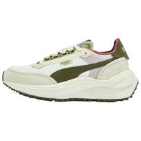 Puma Rider Elite Universalūs Patogūs Palaikantys Atšokantys Žemi Sportbačiai Unisex sportbačiai Balti Žali 404616-02 35.5