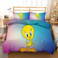 3D Spausdintas Tytis Paukštis Patalynės Komplektas Viengulio, Dvigulio, Karalienės, Karaliaus, Cal Karaliaus Dydžio Lova Patalynės Komplektas 70x133cm 2pcs