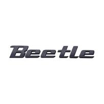 3D metalinis „Beetle“ galinio bagažinės lipdukas automobilio stiliui, automobilio kėbulo šoninio sparno ženklelis, raidės, emblema, ženklinimas, logotipo lipdukas „Beetle“ juoda