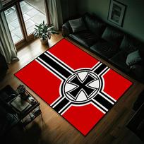 Naktinio staliuko geležinis erelis Reich kilimas virtuvės vonios svetainės namų miegamojo grindų kilimėlis durų kilimėlis didelis imperijos vokiškas kilimas dekoracija 50x80cm
