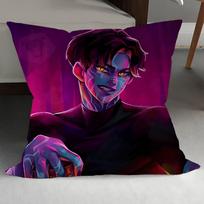 Jinu Kpop Demonų Medžiotojai Pagalvės Užvalkalai Animacinis Sofa Dekoratyvinis Namų Dvipusis Spausdinimas Trumpas Pliušas Mielas Pagalvės Užvalkalas 12x12Inch