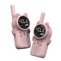KSUN TFSI Kids Walkie-Talkie Set - Pink Cat Design (CN version)