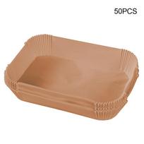 Popieriaus dėklas, alyvai atsparus silikono alyvos popierinė plokštė, atspari vandeniui 100PCS