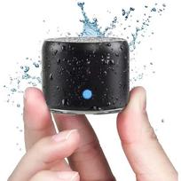 A106 Pro nešiojamasis Bluetooth garsiakalbis su pritaikytu žemųjų dažnių radiatoriumi, trumpas dizainas, IP67 atsparus vandeniui, puikus mini garsiakalbis juoda
