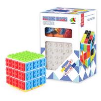 MOC „pasidaryk pats“ serijos plytos „Magico Cube Professional“ 3x3x3 „Classic Enlighten“ lavinamieji statybiniai blokeliai, žaislai vaikams, vaikams, dovana balta