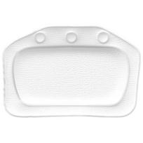 Kaklo vonios pagalvėlė Minkšta galvos atrama su siurbimo puodeliu SPA vonios pagalvė PVC vonios reikmenys 21*31cm vonios priedai balta