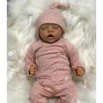 48cm DVYNYS A DVYNYS B Reborn Kūdikio Lėlė Miela Pilno Silikono Vinilo Minkšta Kūdikio Lėlė Žaislas 48cm TWIN A boy