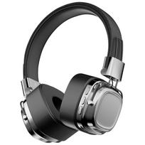 2024 m. Naujos retro ausinės Belaidės Bluetooth ausinės DJ stereo garsai per ausis Ausinės sulankstomos ausinės, žaidėjo pasirinkimas sidabras