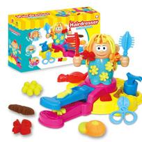Kūrybinis kirpyklų kirpimas Kirpykla Spalvota molio serija polimeras plastilinas modeliavimas „pasidaryk pats“ žaislas, sausas žaidimas „Joy Dough“ vaiko dovana