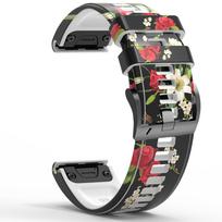 26 mm 22 mm silikoninis dirželis, skirtas Garmin Fenix ​​8 E 7X 7 6X 6 Pro 5X 5 Plus Smart Watch Band Epix Pro Gen 2 47/51 mm Enduro 3 apyrankei Quickfit 22mm