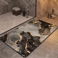 1 vnt. Prabangūs vonios kilimėliai Neslystantis dušo vonios kilimėlis Super sugeriantis Greitai džiūstantis Kojų grindų kilimėlis Tualeto kilimėlis Durų kilimėlis Kilimas Plaunamas 40x60Diatom mud