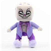 25cm Nuotykių žaidimo Cuphead pliušiniai žaislai Mugman Velnias Legendinis tauras Pliušinės lėlės Įdaryta pagalvė Vaikams Kalėdinės dovanos