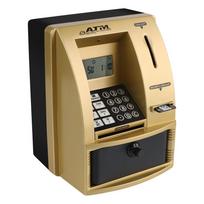 Elektroninė taupyklė pinigai monetos taupymo dėžutė Kalėdinė dovana bankomatas automatinis depozitas banknotas slaptažodis pinigų dėžutė bankomatas bankas seifas auksas