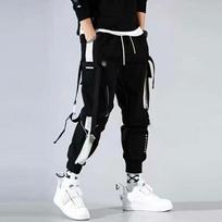 Pavasarinės-vasarinės Laisvos Nišinės Sportinės Tiesios Laisvalaikio Kelnės XXXXXL
