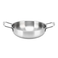Ramen Puodas Dviausis Tolygiai Kaistantis Makaronų Puodas Plieno Spalvos Ekologiškas Korėjietiškas Ramen Puodas skirtas 18CM; 3L